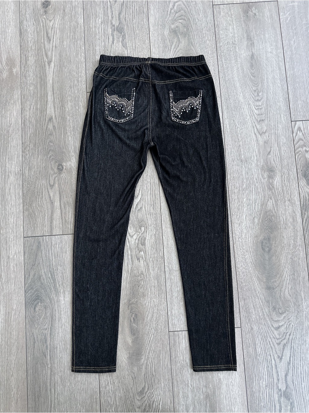 rhinestone leggings